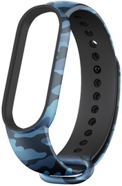 Ремешок Hurtel Xiaomi Mi Band 6/5, синий/серый