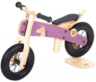 Балансирующий велосипед Dip Dap Mini Unicorn, розовый/фиолетовый, 10″