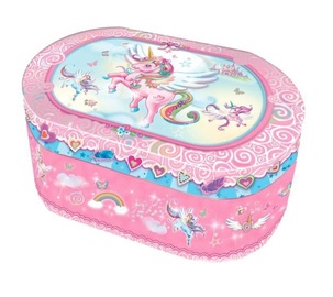 Музыкальная коробка Pulio Oval Unicorn