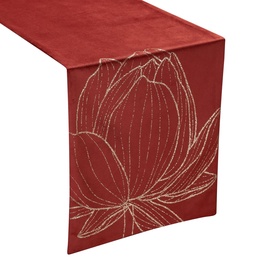 Piklik laudlina ristkülik OIF-07, punane, 35 x 180 cm