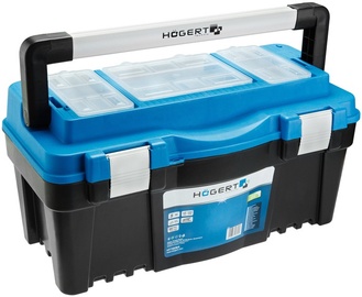 Коробка HÖGERT Tool Box, 550 мм x 280 мм x 280 мм, синий/черный