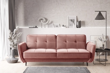 Diivan Bellis Nube 24, roosa, 90 x 220 cm x 83 cm