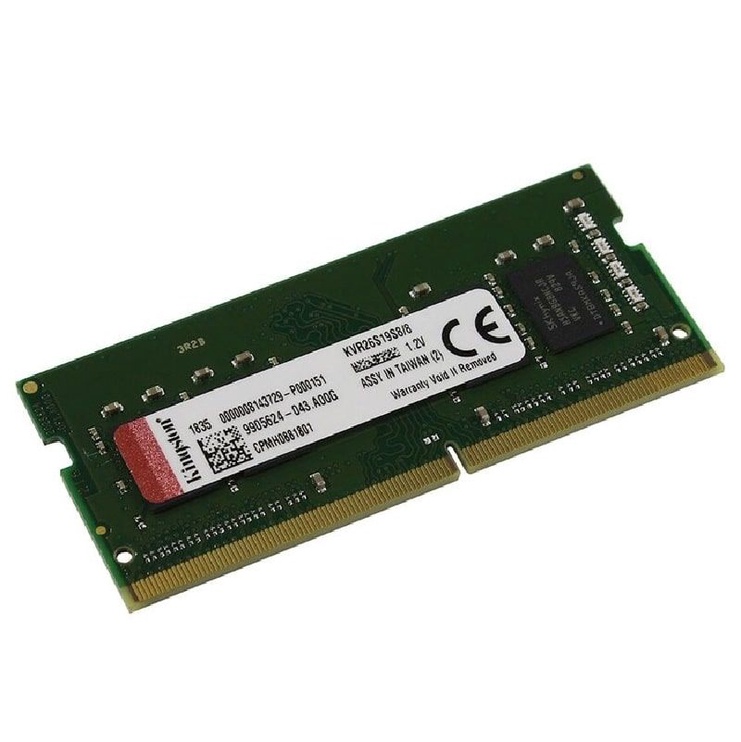 Operatyvioji atmintis (RAM) Kingston KVR26S19S8/8, DDR4 (SO-DIMM), 8 GB, 2666 MHz