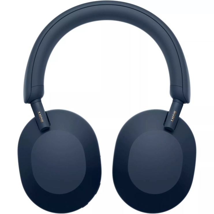 Bezvadu austiņas Sony WH-1000XM5, zila