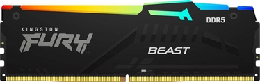 Operatīvā atmiņa (RAM) Kingston Fury Beast RGB, DDR5, 16 GB, 5200 MHz