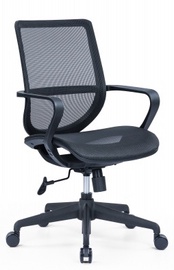 Biroja krēsls Up Up Twist, 56 x 58 x 92.5 - 99.5 cm, melna