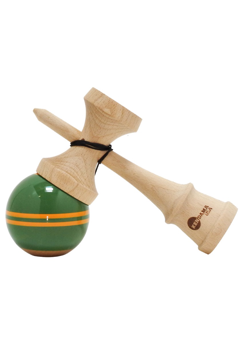 Кендама Kaizen Kendama USA Kaizen Dash Sasquatch, коричневый/зеленый -  K-rauta