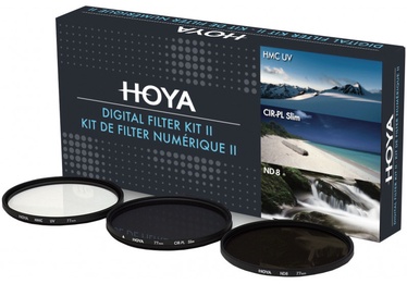 Filtrs Hoya Digital Filter Kit 2, uv / polarizācijas / neitrāli pelēks, 43 mm