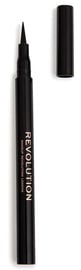 Acu laineris Makeup Revolution London The Liner Revolution Black, 1 ml