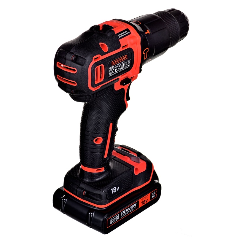 Akulööktrell koos akuga Black & Decker BDCHD18BAFC, 18 V, 1.5 Ah