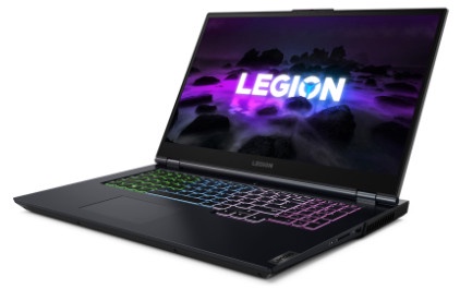 Sülearvuti Lenovo Legion 5 17ACH6, AMD Ryzen™ 5 5600H, 8 GB, 512 GB, 17.3 ", Nvidia GeForce RTX 3050, must