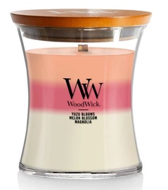 Свеча, ароматическая WoodWick Trilogy Medium Blooming Orchard, 55 - 65 час, 275 г, 114 мм x 99 мм