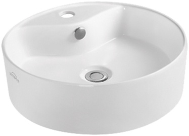 Раковина для ванной Invena Rondi, керамика, 47 см x 47 см x 15.5 см