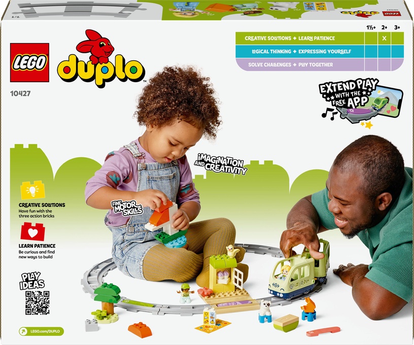 Konstruktor LEGO® Duplo Interaktiivse seikluse rong 10427, 57 tk