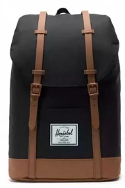 Tūristu mugursoma Herschel Retreat Backpack, brūna/melna