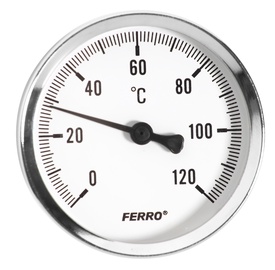 Термометр Ferro T40120A, серый