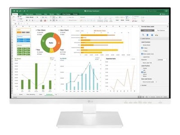 Monitors LG 24BN650Y-W, 24", 5 ms