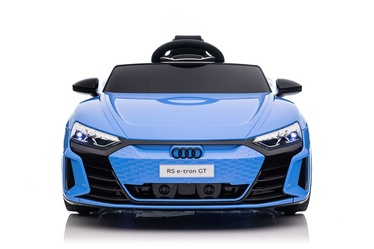 Bezvadu automašīna Lean Toys Audi E- Tron GT, zila
