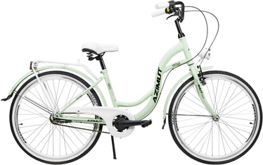 Велосипед городской Azimut Vintage 3-Speed, 26 ″, 17" (41.91 cm) рама, белый/мятный