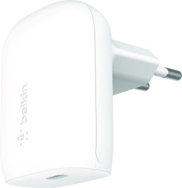 Telefono įkroviklis Belkin Boost Charge USB-C PD 3.0 PPS 30W baltas, USB-C, balta, 30 W