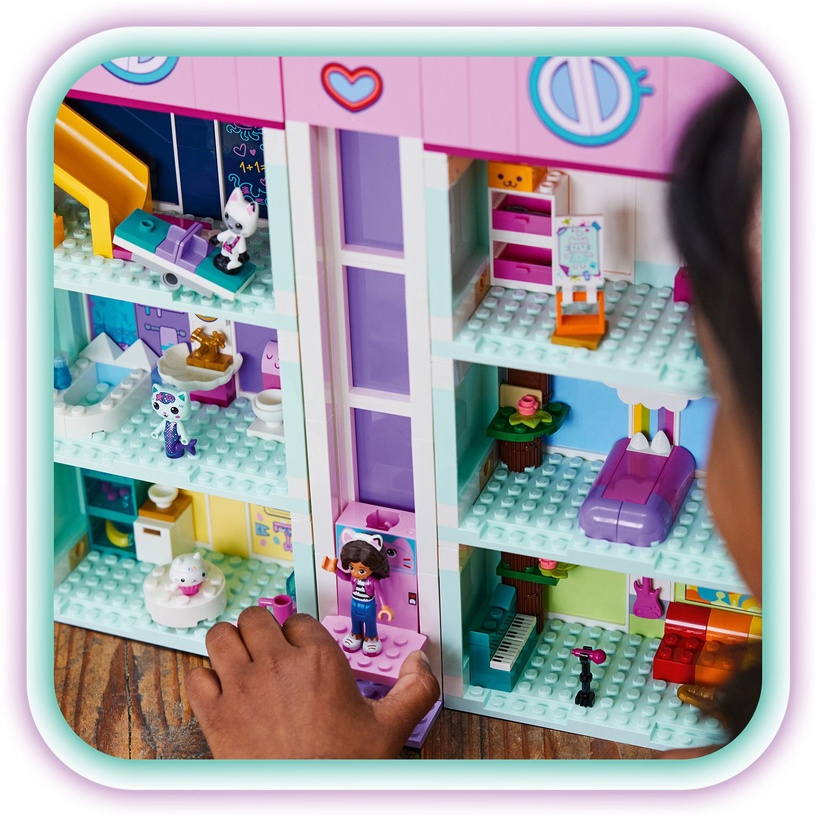 Konstruktor LEGO® Gabby's Dollhouse™ Gabby nukumaja 10788, 498 tk