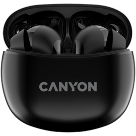 Belaidės ausinės Canyon TWS-5, juoda