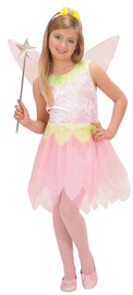 Kostüüm lastele Widmann Flower Pixie, roosa, polüester, 140 cm