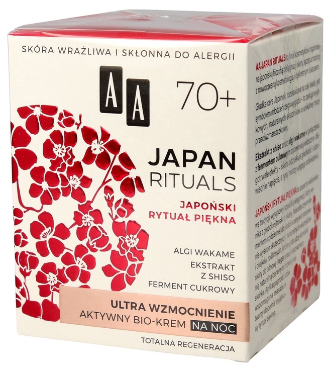 Nakts krēms AA Japan Rituals, 50 ml, sievietēm