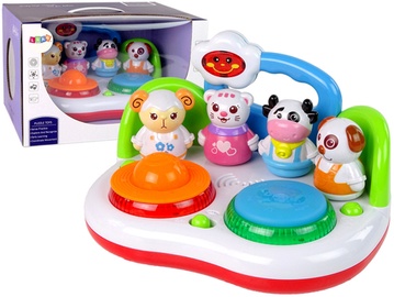 Interaktyvus žaislas Lean Toys DJ Animals 12230, 30 cm, universali