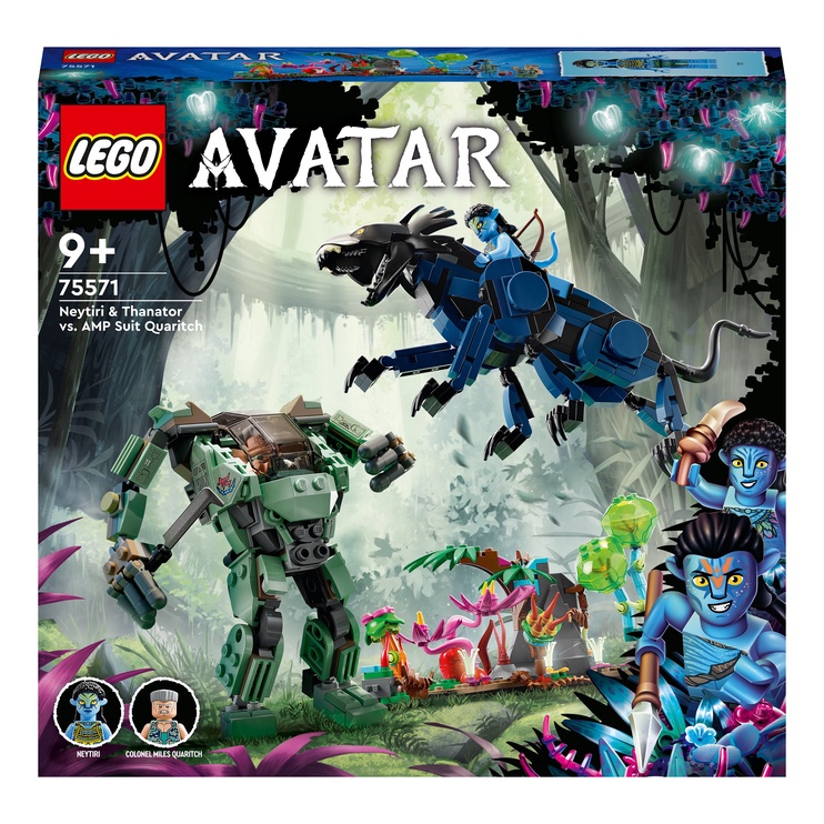 Konstruktor LEGO Avatar Neytiri & Thanator vs. AMP Suit Quaritch 75571, 560 tk
