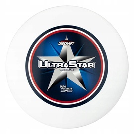 Летающая тарелка Discraft Ultrastar, 27.3 см x 27.3 см, белый, 0.175 кг