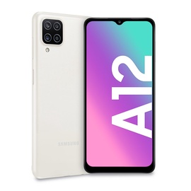 Мобильный телефон Samsung Galaxy A12, белый, 4GB/128GB