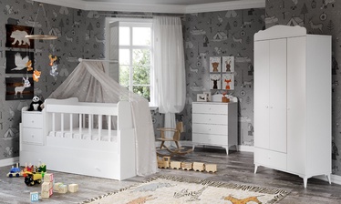 Комплект мебели для спальни Kalune Design Sansa Buyuyen, комнатные, белый