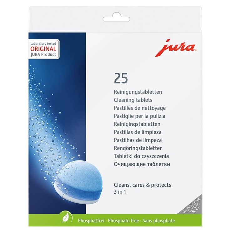 Таблетки для очистки JURA Cleaning Tablets For Coffee Machine, 25 шт.