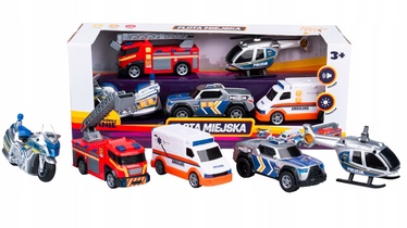 Transporta rotaļlietu komplekts Dumel Rescue Vehicles 71551, daudzkrāsaina