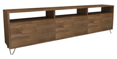 TV-laud Kalune Design Holmes, pähklipuu, 1740 mm x 300 mm x 500 mm