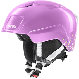 Лыжный шлем Uvex Heyya, розовый, 51-55 см