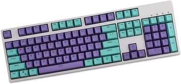 Колпачки клавиш X001AEYH61, зеленый/фиолетовый
