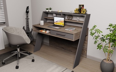 Galds Kalune Design Soho 322RTC1367, brūna/antracīta/gaiši brūna