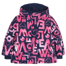 Зимняя куртка c подкладкой, для девочек Cool Club COG2712646, розовый/темно-синий, 104 см