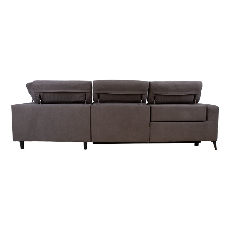 Угловой диван Home4you Mercado, серый, 231 x 295 см x 77 см