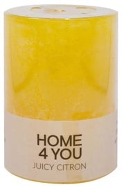 Svece, aromātiskā Home4you Scented Candle Juicy Citron, 40 h, 95 mm