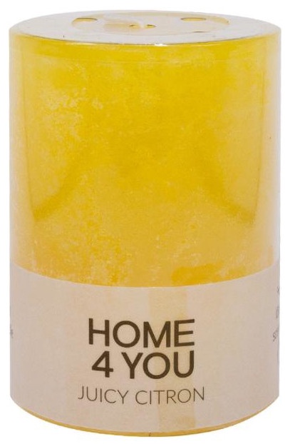 Svece aromātiskā Home4you Scented Candle Juicy Citron, 40 h, 95 mm