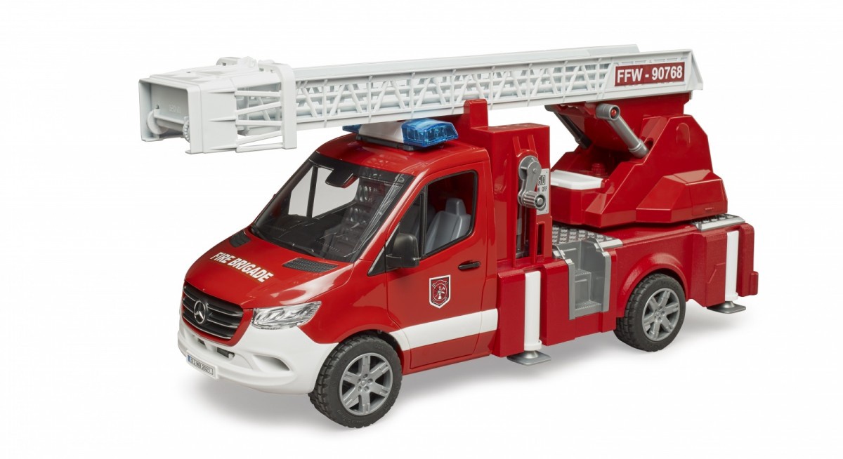 bruder mercedes fire truck