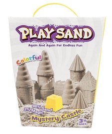 Kinētiskās smiltis Play Sand Mystery Castle 8039, brūna, 798 g