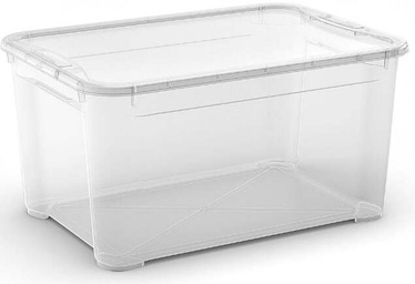 Uzglabāšanas kaste Curver T Box XL, 47 l, caurspīdīga, 55.5 x 39 x 28.5 cm