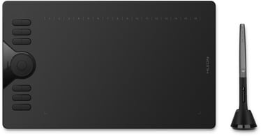 Графический планшет Huion HS610, 350 мм x 211.8 мм x 8 мм, черный