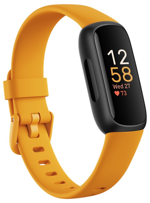 Фитнес-браслет Fitbit Inspire 3 FB424BKYW, черный/желтый