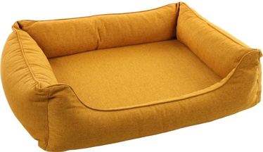 Кровать для животных Flamingo Ziva 522261, желтый, 100 x 80 x 25 cм