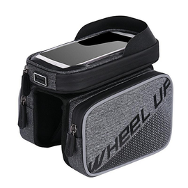 Velosipēda soma GoodBuy GBBKB018, tekstilmateriāls, melna